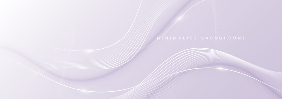 Modern abstract background with wavy lines vector