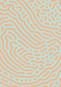 turing pattern structure oraganic lines background vector