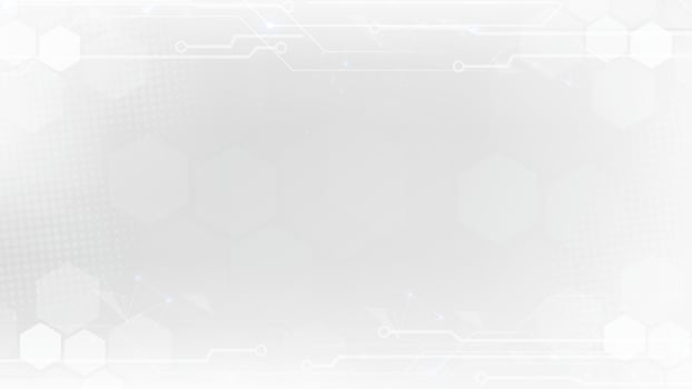 White Digital technology background. Futuristic background for various design projects such as websites, presentations, print materials, social media posts vector