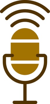 Voice Control Creative Icon Design vector