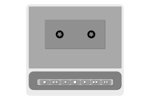 vintage cassette player png