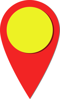 map pointer with red pin icon png