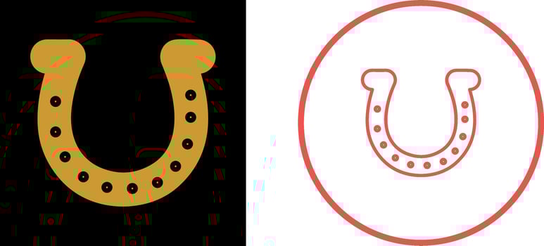 Horse Shoe Vector Icon