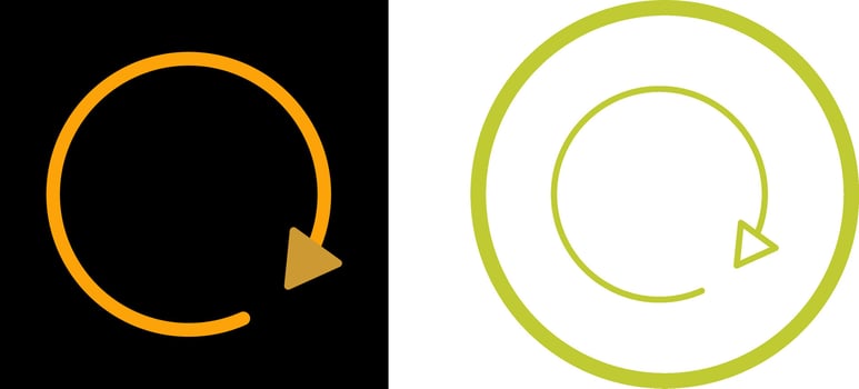 Cycle Arrow Vector Icon
