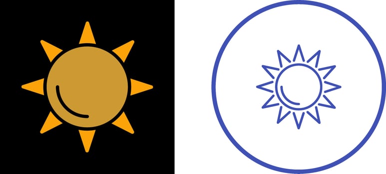 Sun I Vector Icon