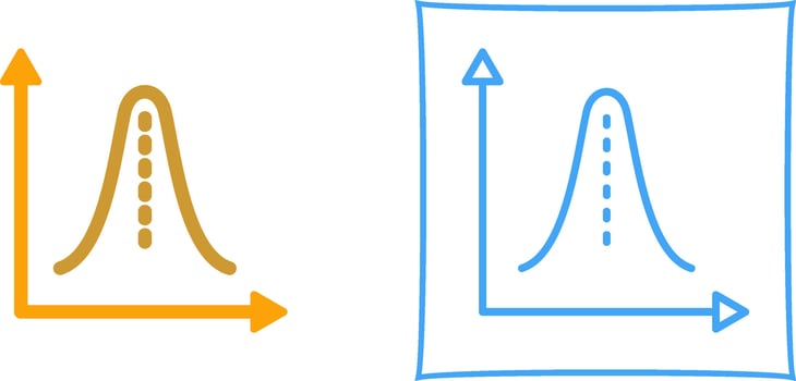 Histogram Vector Icon