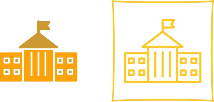 Presidential Building Vector Icon