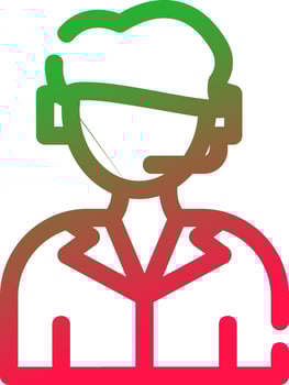 Customer Service Creative Icon Design vector