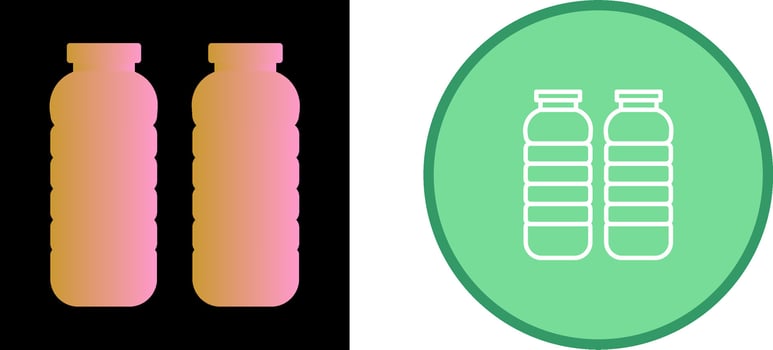 Mineral Water Vector Icon