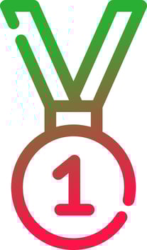 Medal Creative Icon Design vector