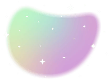 Blurred gradient with Sparkling star png