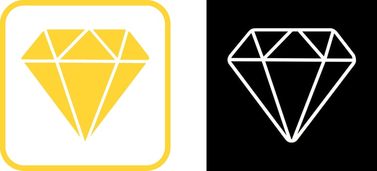 Diamond Vector Icon
