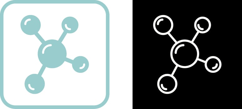 Molecule Vector Icon