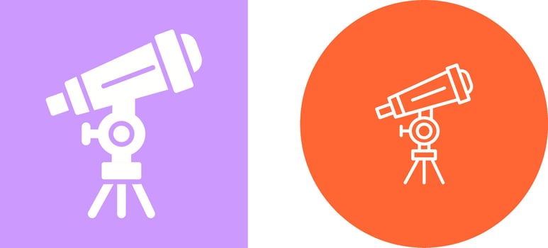 Telescope Vector Icon