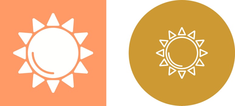 Sun Vector Icon