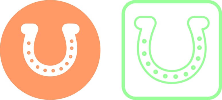 Horse Shoe Vector Icon