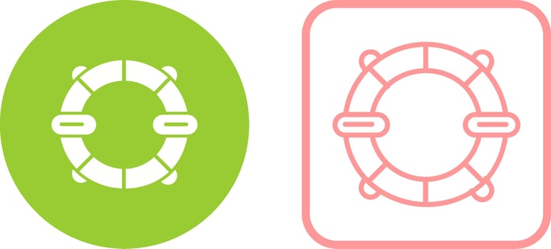 Life Saver Vector Icon