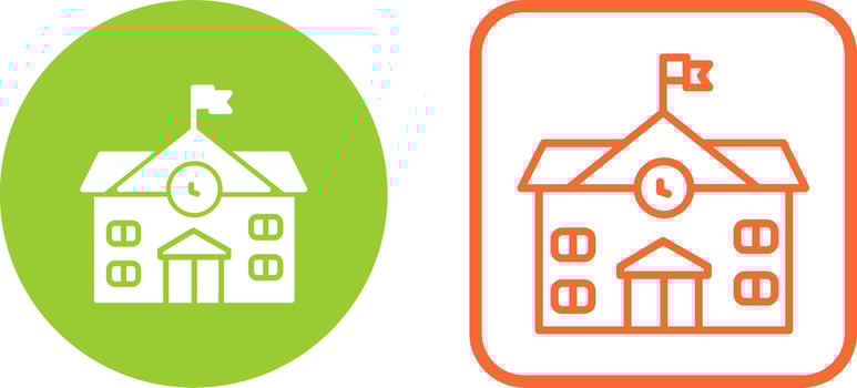 School Vector Icon