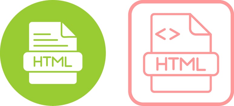 HTML Vector Icon