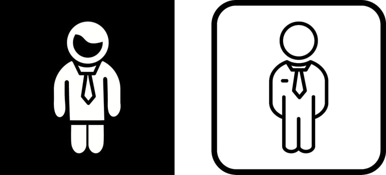 Museum Guide Vector Icon