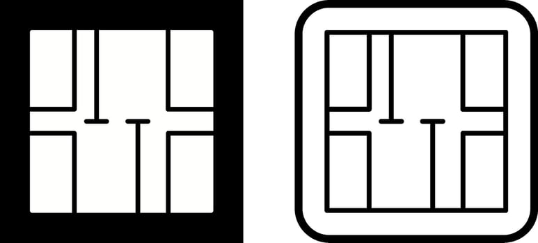 Evacuation Plan Vector Icon