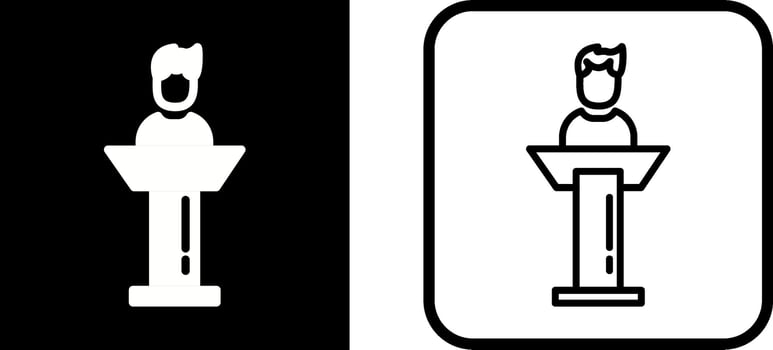 Elected Candidate Vector Icon