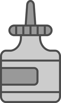 Glue Fillay Icon vector