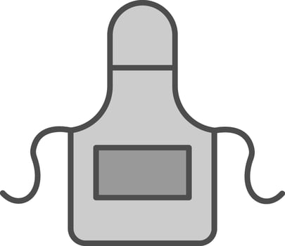 Apron Fillay Icon vector