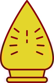 Iron Line Two Color Icon vector