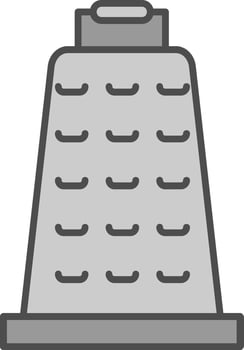 Grater Fillay Icon vector