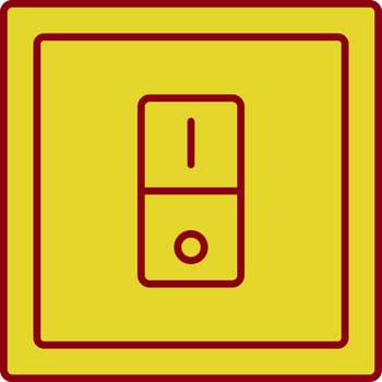 Switcher Line Two Color Icon vector
