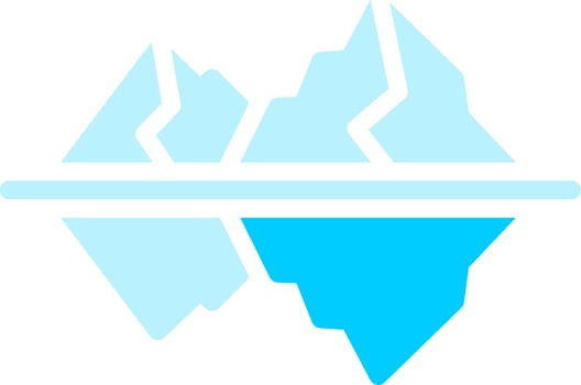 Line two Blue Colour vector