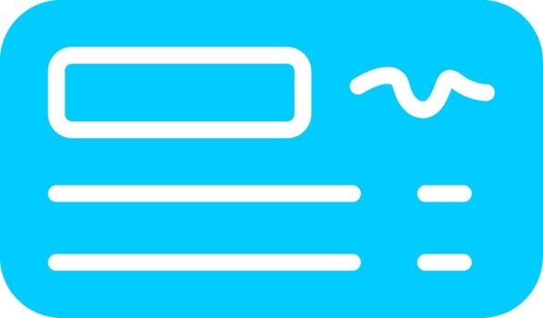 Line two Blue Colour vector