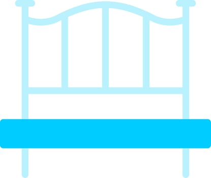 Line two Blue Colour vector