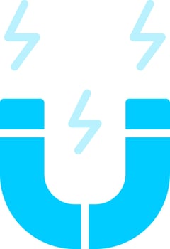 Line two Blue Colour vector