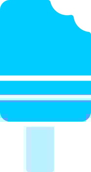 Line two Blue Colour vector