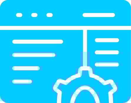 Browser Creative Icon Design vector