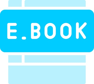 Ebooks Creative Icon Design vector