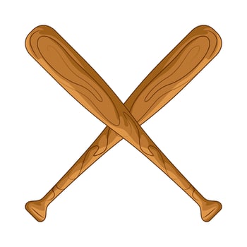 Illustration of baseball bat vector