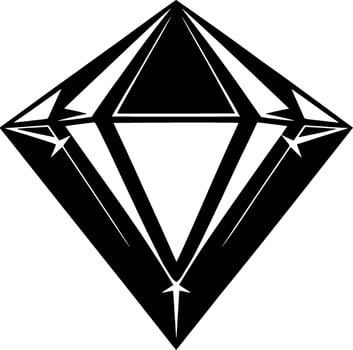 Diamond - High Quality Logo - illustration ideal for T-shirt graphic vector