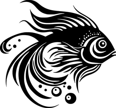 Fish - Minimalist and Flat Logo - illustration vector