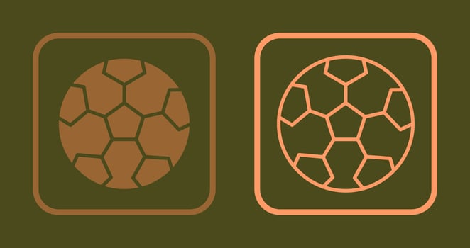 Soccer Icon Design vector