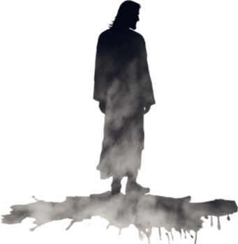 AI generated Watercolor painting of Jesus Christ in an impressionist style. png