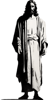 AI generated Watercolor painting of Jesus Christ in an impressionist style. png