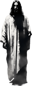 AI generated Watercolor painting of Jesus Christ in an impressionist style. png
