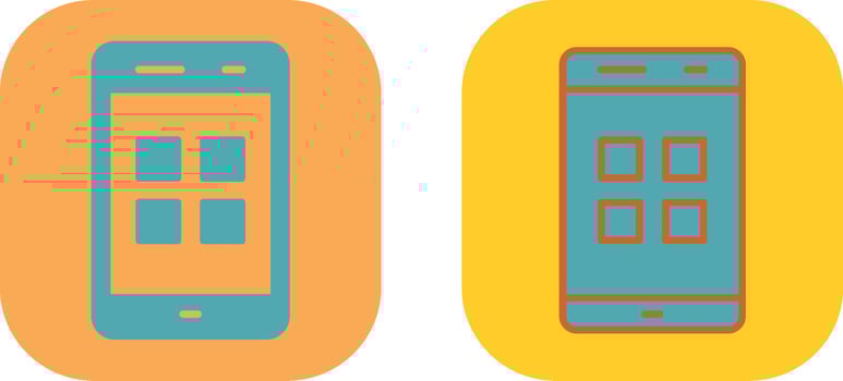 Menu Icon Design vector