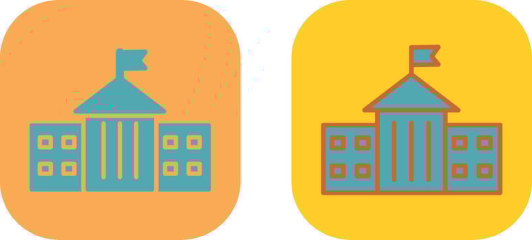 Presidential Building Icon vector