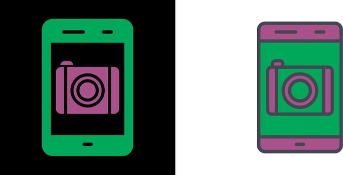 Camera Icon Design vector