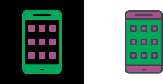 Apps Icon Design vector