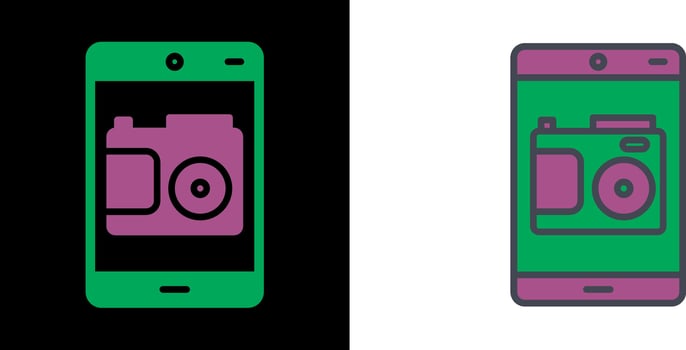 Camera Icon Design vector